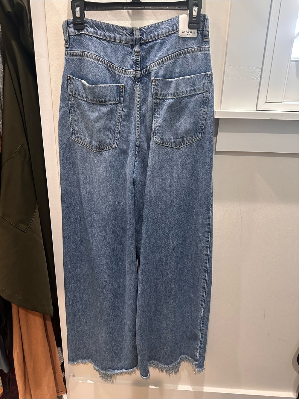 We the Free Old West Slouchy jeans 27 EUC 🤠 high-rise wide- leg - Picture 5 of 6